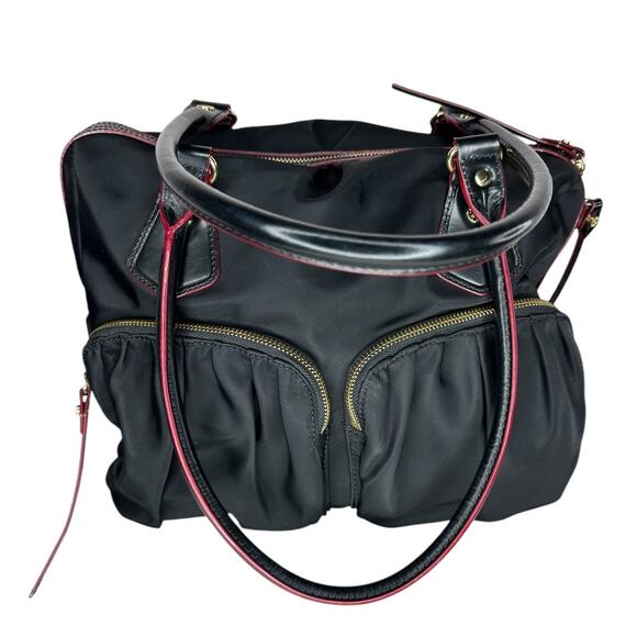 MZ Wallace "Chelsea" Large Nylon Shoulder Handbag Purse Travel Bag - Picture 5 of 11